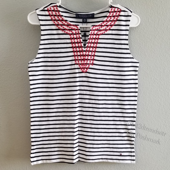 Tommy Hilfiger Stars & Stripes Cotton Tank - Picture 3 of 10